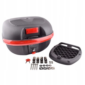 Moretti - KUFER 30L MOTOCYKL SKUTER Z OPARCIEM !