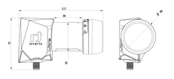 ИНВЕРТОРНЫЙ ОДИНОЧНЫЙ УЛЬТРА ЧЕРНЫЙ КОНВЕРТЕР