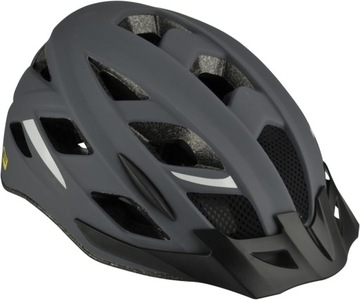Kask Rowerowy Fischer Urban S/M 52-59 cm ze Światłem