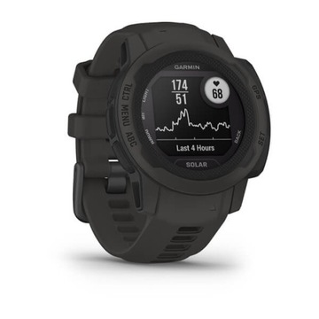 Умные часы GARMIN Instinct 2S с солнечной батареей, графитовый цвет