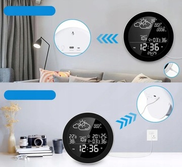 WIFI TUYA SMART метеостанция 3x датчик