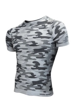 МУЖСКАЯ термоактивная спортивная ФУТБОЛКА CAMO с короткими рукавами Sesto Senso *L
