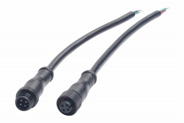 8x KONEKTOR 4-pin LED złączka RGB hermetyczna KPL