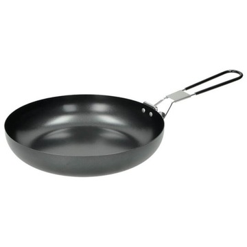 Składana patelnia turystyczna Fox Outdoor 33613A czarna 24 cm