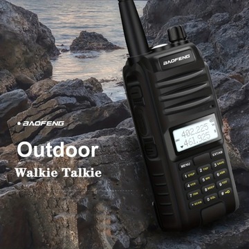Профессиональная двухдиапазонная радиостанция Baofeng UV-E70 с двойным дисплеем,