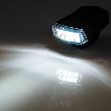 КОМПЛЕКТ ВЕЛОСИПЕДНЫХ ФОНАРОВ METEOR LUMIN спереди и сзади