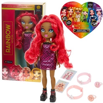Modna Lalka Rainbow High DARIA ROSELYN + NIESPODZIANKA Rainbow High GRATIS