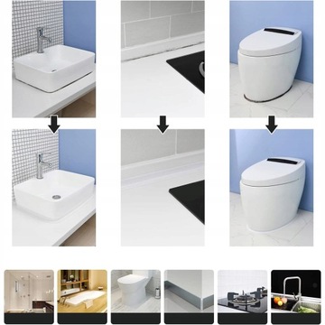 САМОКЛЕЯЩАЯСЯ УПЛОТНИТЕЛЬНАЯ ЛЕНТА ДЛЯ ВАННОЙ, КУХНИ, ПОЛА В ТУАЛЕТЕ