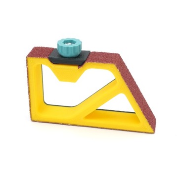 Набор мини-держателей для наждачной бумаги, шлифовальный инструмент - желтый