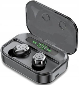 SŁUCHAWKI BEZPRZEWODOWE BLUETOOTH 5.3 + POWERBANK