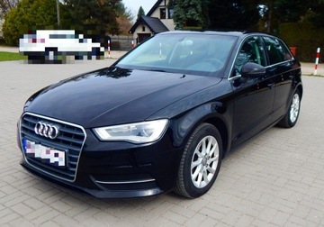 Audi A3 8V Hatchback 3d 1.4 TFSI 122KM 2013 Audi A3 sportback nowy model xenon LED 2x koła bezwypadkowy, zdjęcie 1