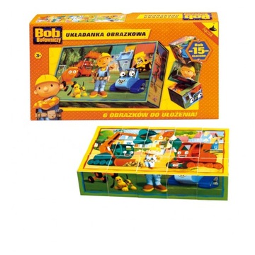Puzzle Układanka klocki Bob 15 Bączek-0403