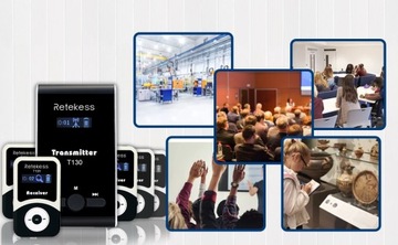 Беспроводная туристическая система Retekess T130-T131, гид для встреч