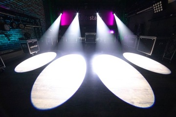 НАБОР 2x ПОДВИЖНЫЕ ГОЛОВКИ COLORSTAGE LED NOVA SPOT 150 КОРПУС КОЛЬЦА