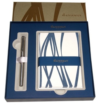 Waterman Pióro wieczne Graduate Chrom + papeteria