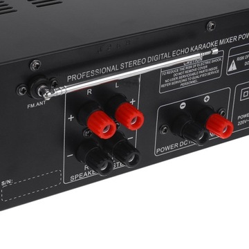 УСИЛИТЕЛЬ СТЕРЕО УСИЛИТЕЛЬ РАДИО MP3 BLUETOOTH 1200 Вт