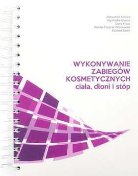 Wykonywanie zabiegów kosmetycznych ciała, dłoni i