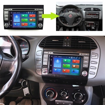 РАДИО GPS НАВИГАЦИЯ FIAT BRAVO 2007-2014 ANDROID