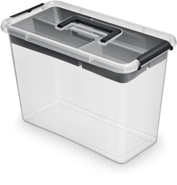 ПЛАСТИКОВЫЙ КОНТЕЙНЕР ДЛЯ LEGO BRICKS 13л + ОРГАНАЙЗЕР