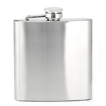 Piersiówka z Twoim Logo Napisem GRAWER reklama prezent gadżet 180ml