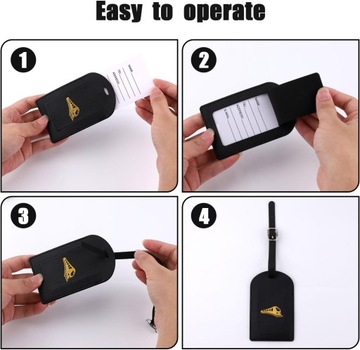 2X идентификационная бирка для багажа