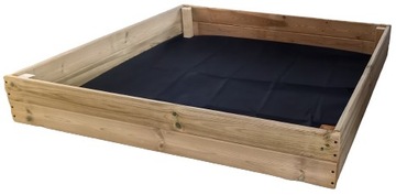 Warzywniak 120x80x18 impregnowany ciśnieniowo inspekt skrzynia zielnik
