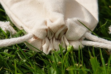 Woreczek Bawełniany 10x15 cm ECRU 145g Ekologiczny OPAKOWANIE NA PREZENT