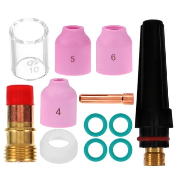 1 комплект принадлежностей для сварочной горелки Tig Wire Mesh