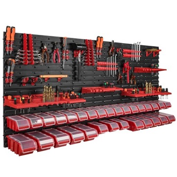 Ścianka warsztat garaż 178 x 78 cm + 30 kuwet