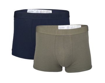 CALVIN KLEIN BOKSERKI COTTON 2 PACK EXTENSIBLE L