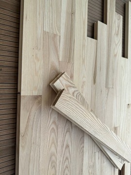 Parkiet Jesionowy Klepka Podłoga 22x70x450 jesion PRODUCENT