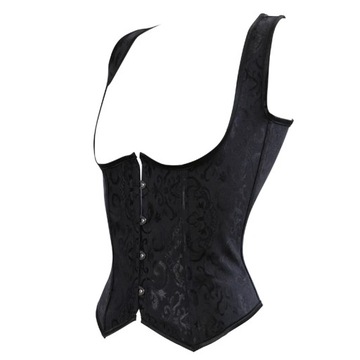 Fashion Jacquard Adjustable Slimming Waist Vest Wo