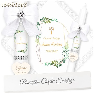 КРЕЩЕННАЯ СВЕЧА КОРОБКА ДЛЯ ОДЕЖДЫ КРЕЩЕННАЯ СВЕЧА