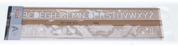 Szablon kreślarski Literki/Cyferki KOH-I-NOOR 748012