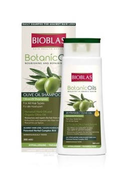 BIOBLAS BOTANIC OILS SZAMPON Z OLIWY Z OLIWEK 360 ml