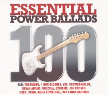 100 ESSENTIAL POWER BALLADS (kiss, scorpions,uriah heep,nightwish,asia) 6CD