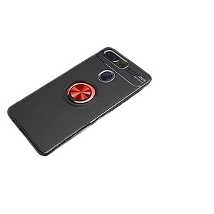 Etui z klapką ZVV do XIAOMI Mi A1/5X czarny/ Czerwony pierścień