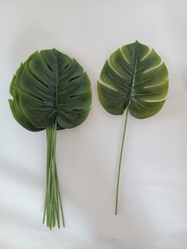 ИСКУССТВЕННЫЕ ЛИСТ МОНСТЕРЫ 40 СМ ПОКРЫТЫЕ КОМПОЗИЦИИ