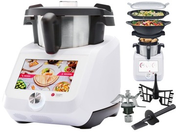 Robot kuchenny SilverCrest Monsieur Cuisine Smart 8 1200W 1200 W biały