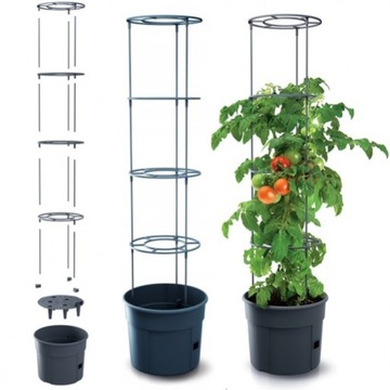 Горшок для выращивания томатов, комплект Tomato Grower IPOM300 антрацит