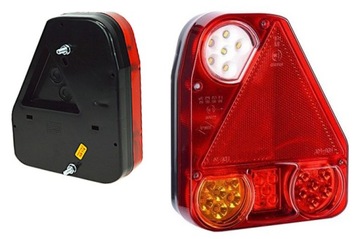 Lampa tylna LED do przyczepki przyczepy lawety naczepy HOR-56 LZD774 P