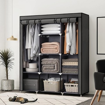 ТКАНЕВЫЙ ТЕКСТИЛЬНЫЙ ШКАФ СКЛАДНОЙ ШКАФ XL