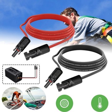 Kabel Solarny Przedłużacz Kabel Fotowoltaiczny Kabel do Paneli Słonecznych