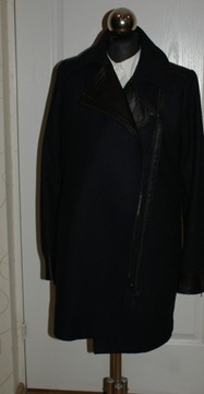 MNG Mango Leather Eksklusiv luksusowy płaszcz. Jak nowy.