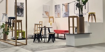 Деревянная скамейка для школы, зала ожидания, гардероба, обитая Modern IV | лак