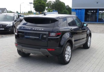 Land Rover Range Rover Evoque I SUV 5d Facelifting 2.0D TD4 180KM 2016 Land Rover Range Rover Evoque 2.0D 180KM Automat Skora 4x4 Alu Serwis Bezw, zdjęcie 11