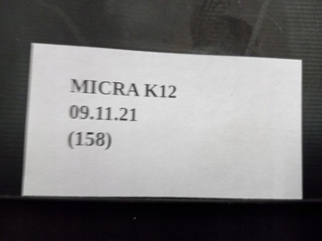 DESKA ROZDĚLOVAČE KONZOLA KOKPIT NISSAN MICRA K12