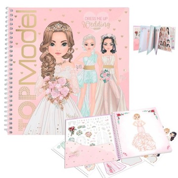 ТОП МОДЕЛЬ КРЕАТИВНЫЙ НАБОР DRESS ME UP платья