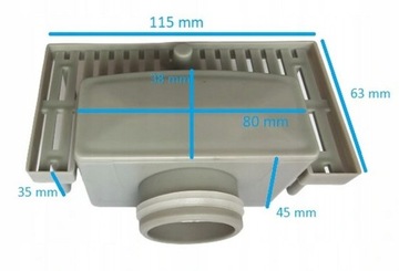 СИФОН-СТРЕЙН ДЛЯ ЛИНЕЙНОГО СЛИВА ШАРОВ! СЕРЫЙ