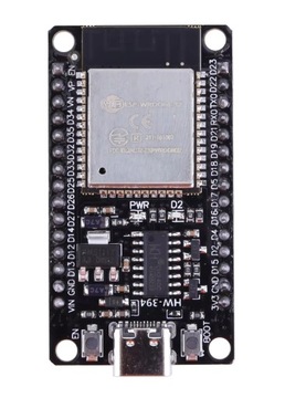 ESP32 30pin, WiFi, Bluetooth, USB-C, CH340. ESP-WROOM-32 DevKitC-v1